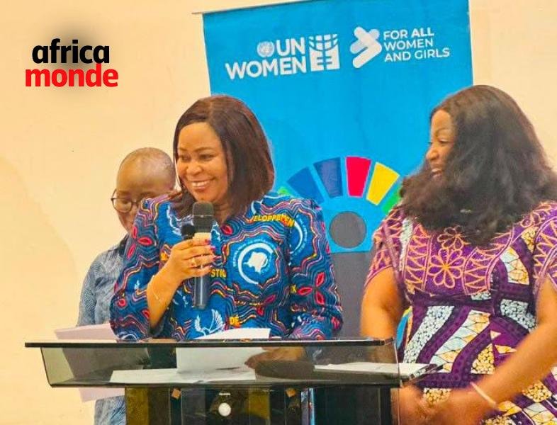 La ministre congolaise du Genre, Famille et Enfant, Micheline Ombae Kalama