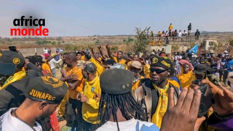 Les militants et cadres du parti politique UNAFEC 