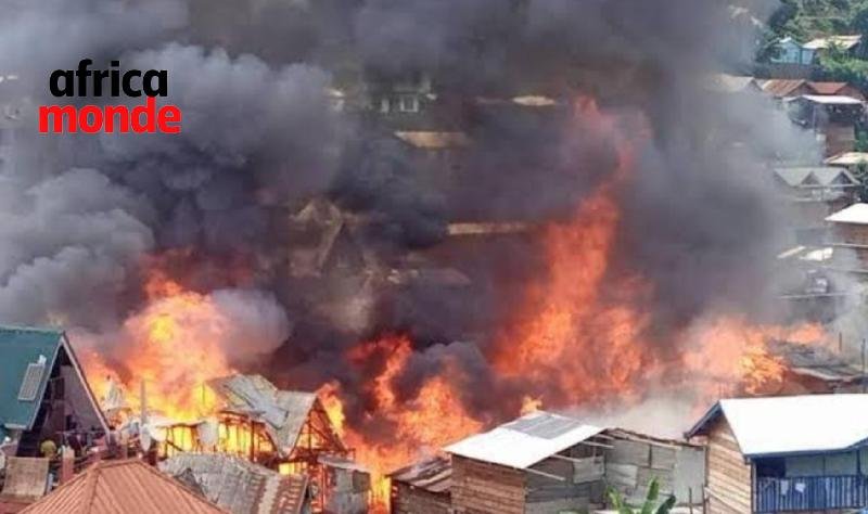 Des incendies dans plusieurs quartiers de Bukavu 
