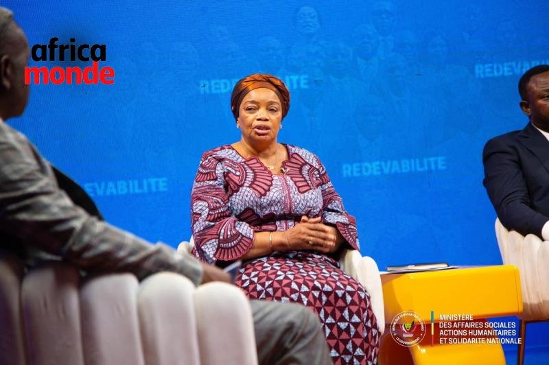 La ministre d’État, ministre de l’Environnement et du Développement durable, Ève Bazaiba