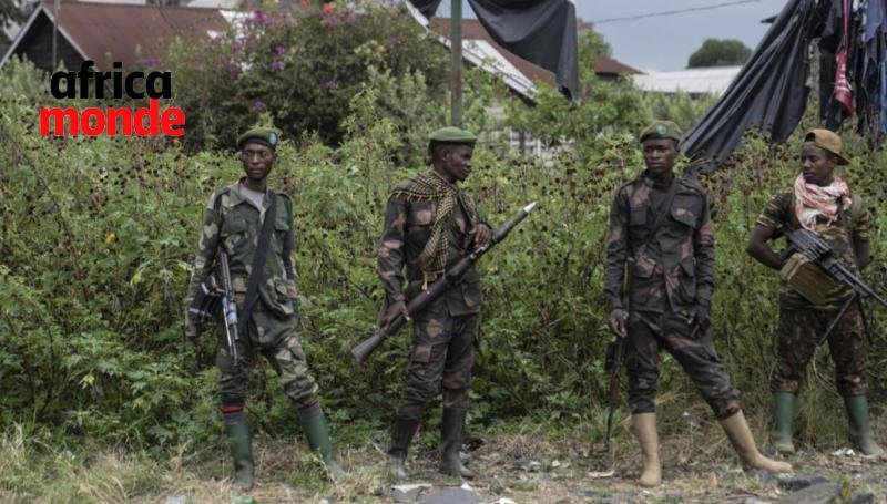 Les éléments de wazalendo lors des affrontements 