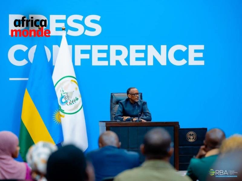 Le président Rwandais Paul Kagame 