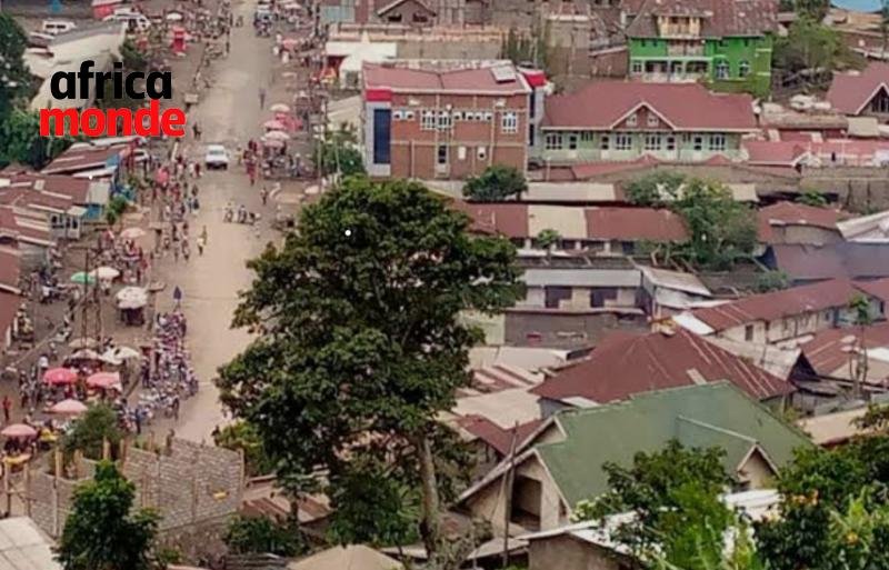 La cité de Minova, située dans le territoire de Kalehe (Sud-Kivu)