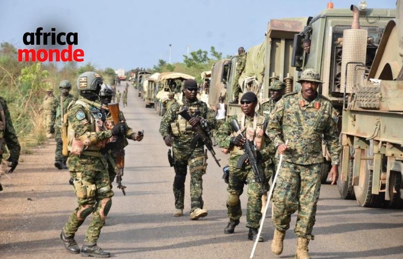 Les militaires dela forces armées ougandaise