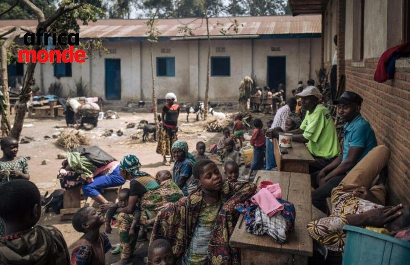 Des habitants du groupement de Mudaka, dans le territoire de Kabare