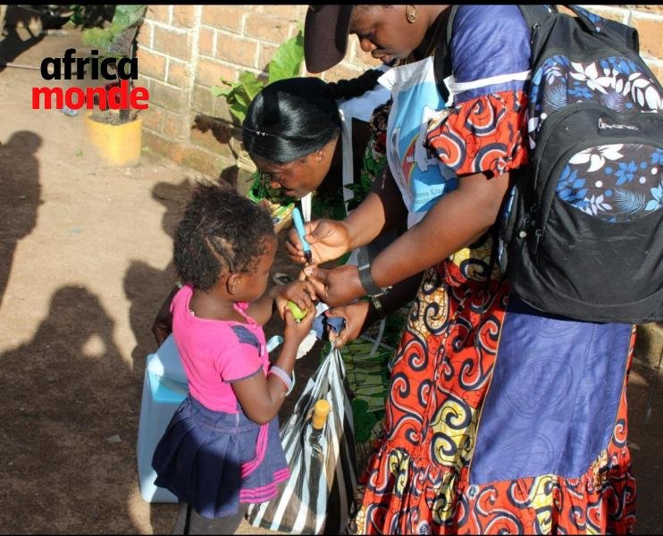 Campagne de vaccination contre la poliomyélite, la rougeole et la rubéole à Walikale 