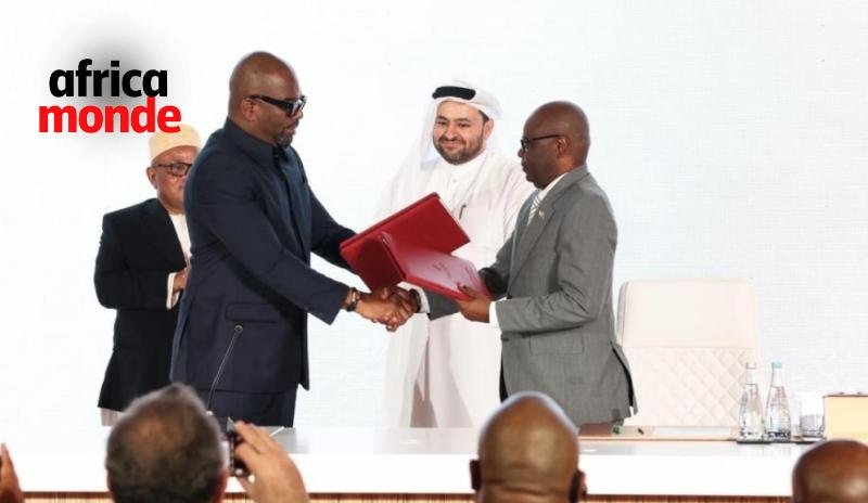 Processus de Doha , signature des accords entre le deux parties 
