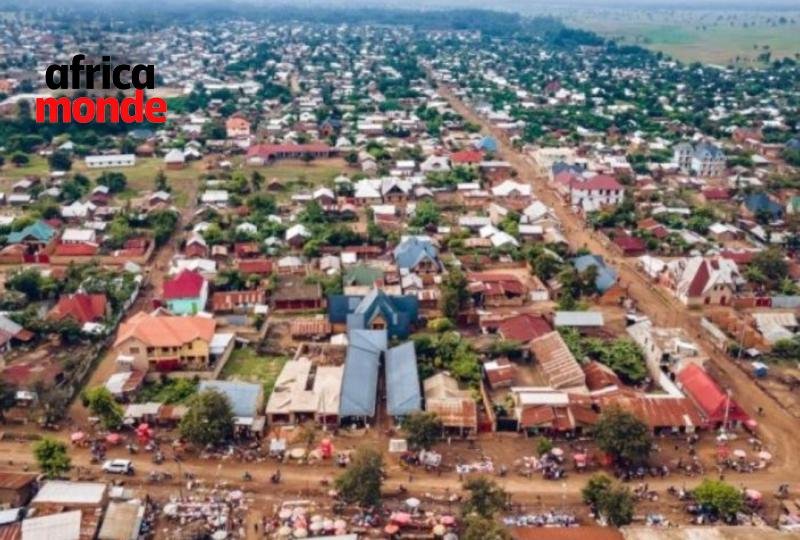Des habitations dela populations du territoire de Rutshuru