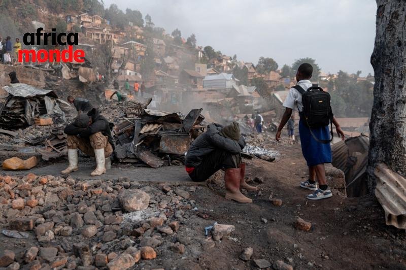 L'incendie dela ville de Bukavu 