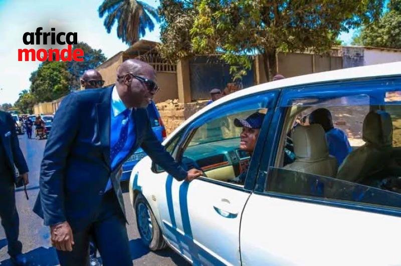 Le président du FC Saint-Éloi Lupopo, Jacques Kyabula Katwe