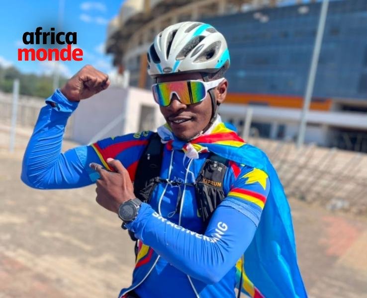 Miguel Masaïsaï, porteur du message « Pedal for Peace »