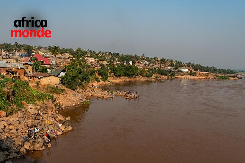 La rivière Tshikapa, dans la province du Kasaï