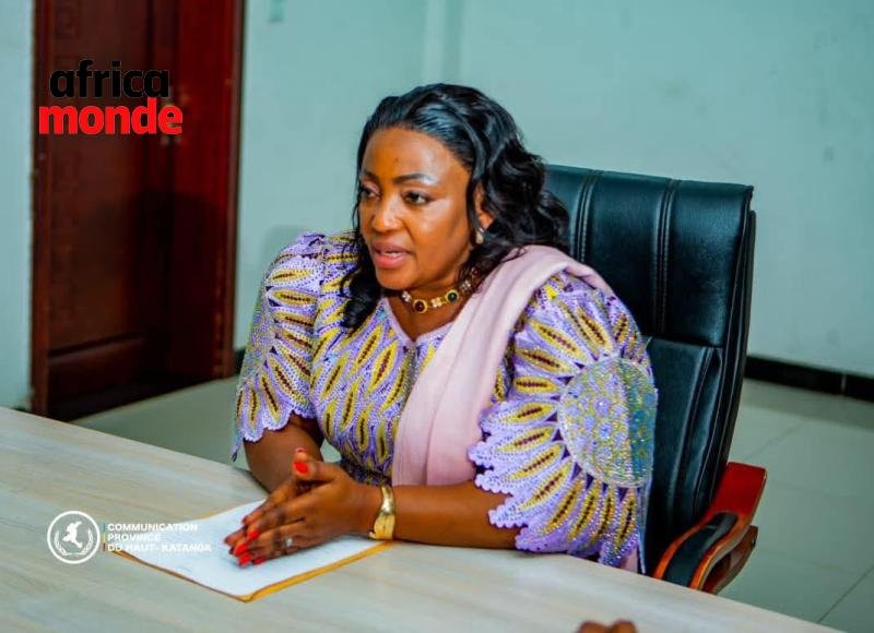 La ministre provinciale du Genre, de la Famille et de l’Enfant, Coco Lukengu