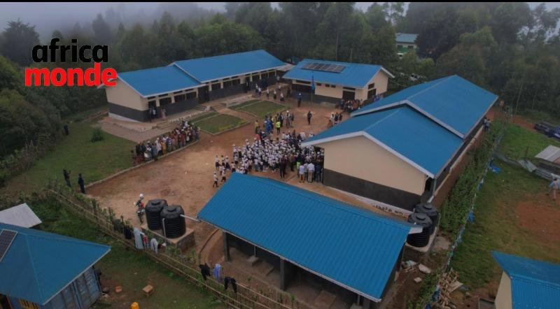 Une école dans la région de Ziralo, dans le territoire de Kalehe