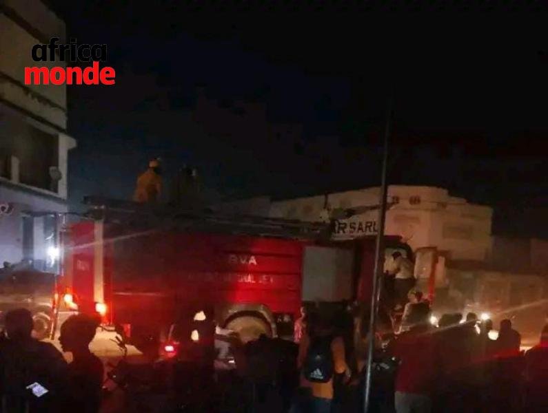 Un important incendie s’est déclaré dans la soirée du lundi 21 septembre 2026 sur l’avenue Magar