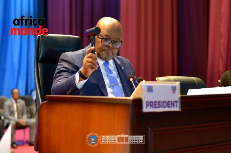Le président de l’Assemblée nationale, Aimé Boji Sangara