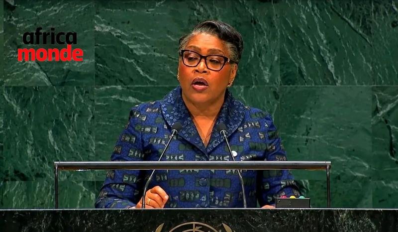 La Première ministre de la République démocratique du Congo, Judith Suminwa
