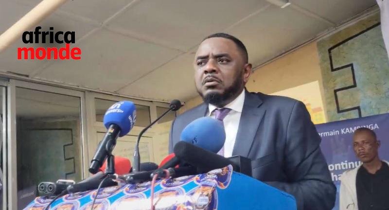 Germain Kambinga, président du parti politique Le Centre