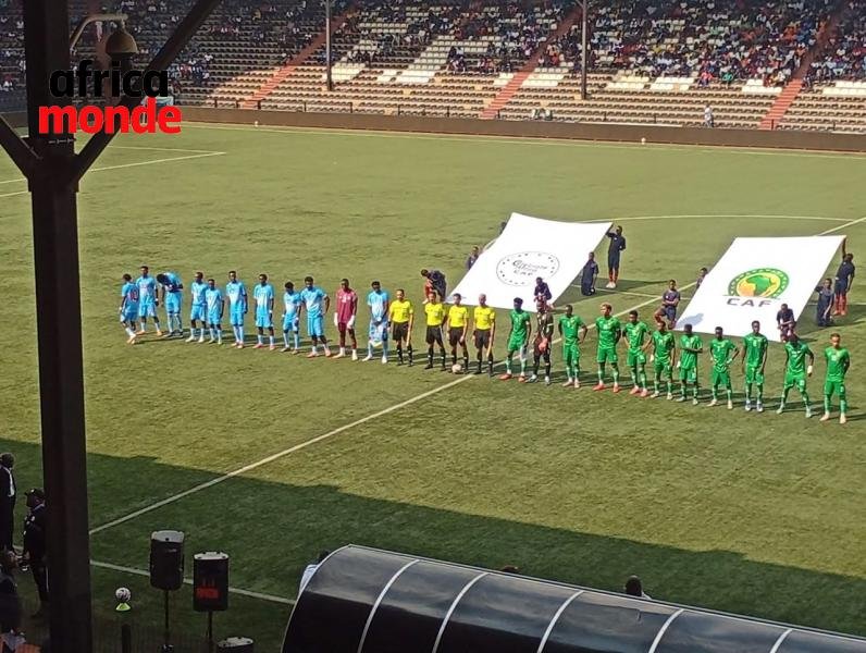 Les Léopards U23 de la République démocratique du Congo et l'équipe dela Mauritanie