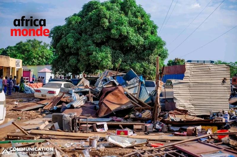 Démolition du marché Kalubwe