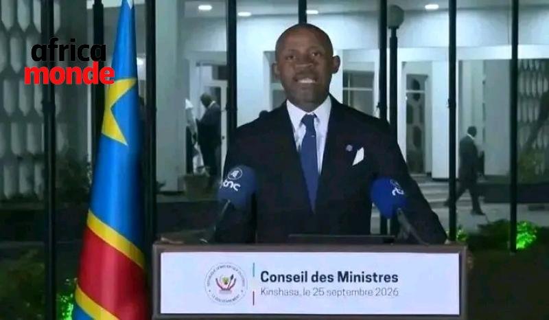 Le porte-parole du gouvernement congolais, Patrick Muyaya