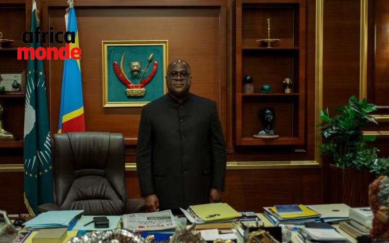 Le président de la République Félix Tshisekedi 