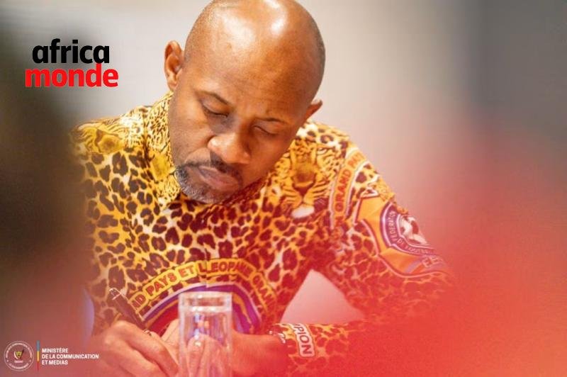 Le porte-parole du gouvernement, Patrick Muyaya
