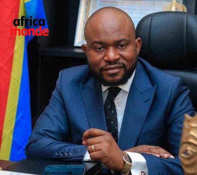 Le président du Forum national de la jeunesse (FNJ), Patrick Katengo