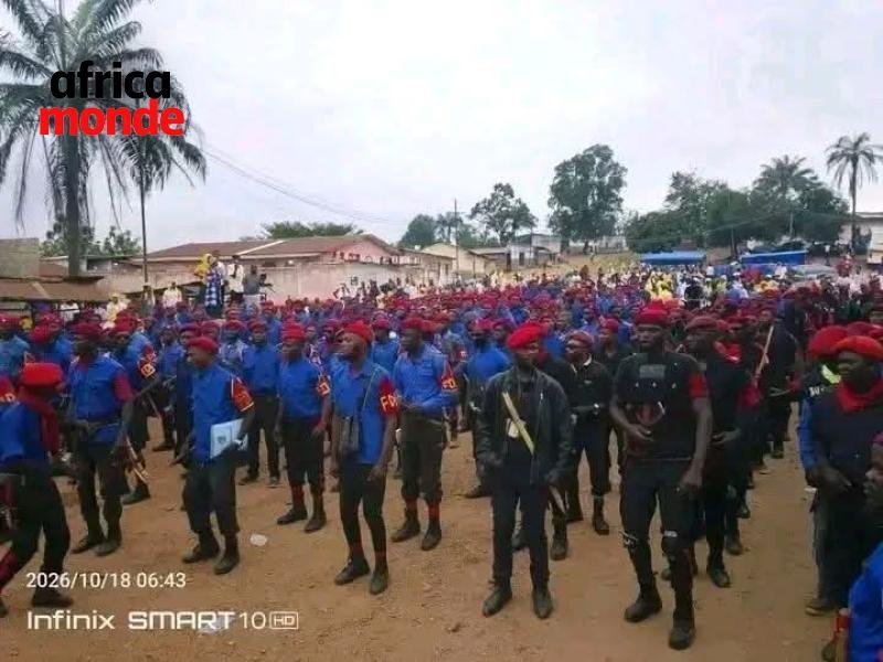 Une importante mobilisation des adeptes du mouvement Bundu Dia Kongo (BDK)