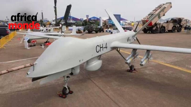 Un drone militaire des rebelles FRN 