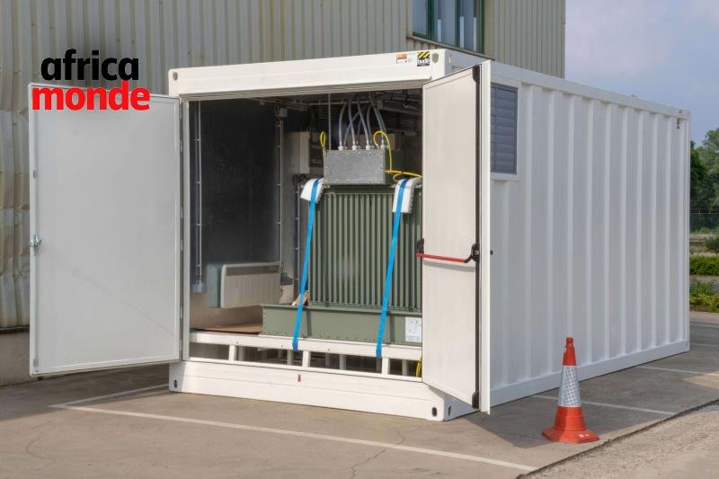Cabine électrique dans le quartier Malepe , illustration 