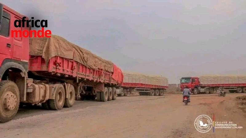 Plusieurs camions transportant des minerais interceptés 