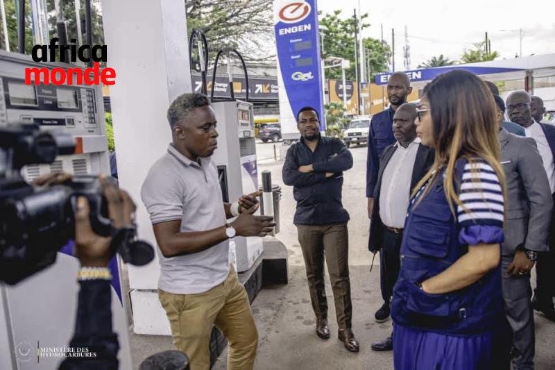 La ministre d’État, ministre des Hydrocarbures, Acacia Bandubola Mbongo