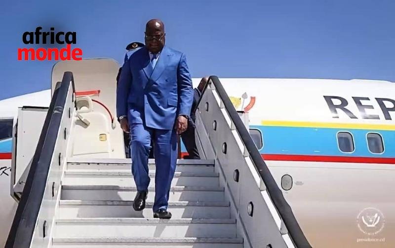 Le président de la République démocratique du Congo, Félix-Antoine Tshisekedi Tshilombo