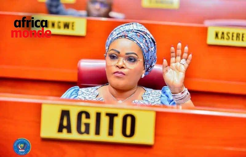La sénatrice Carole Agito Amela. 