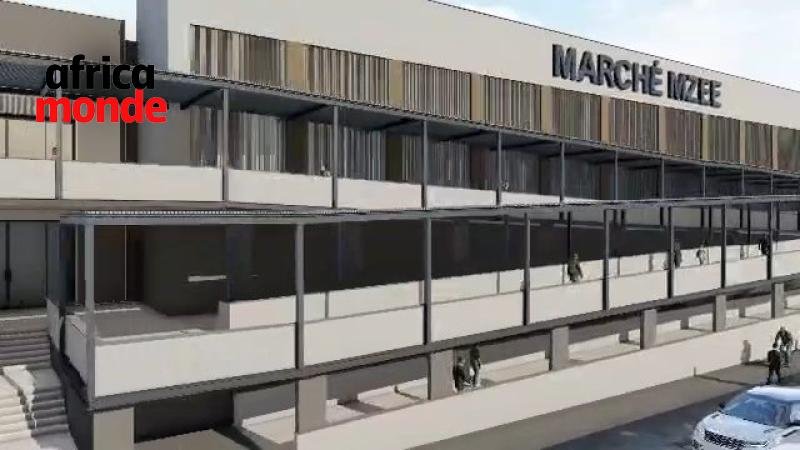 Maquette du  marché Mzée Laurent-Désiré Kabila