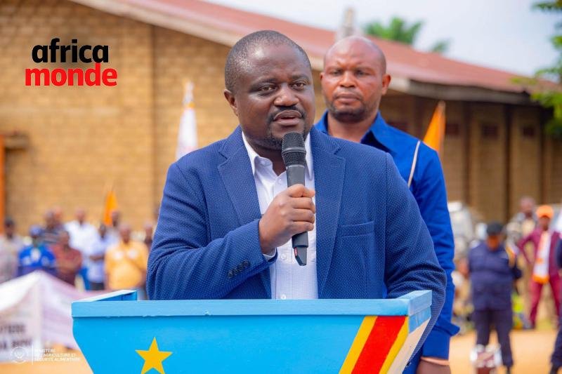 Le ministre d’État en charge de l’Agriculture, Muhindo Nzangi