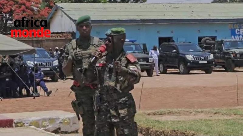 Le général Eddy Kapend, commandant de la 22ᵉ région militaire