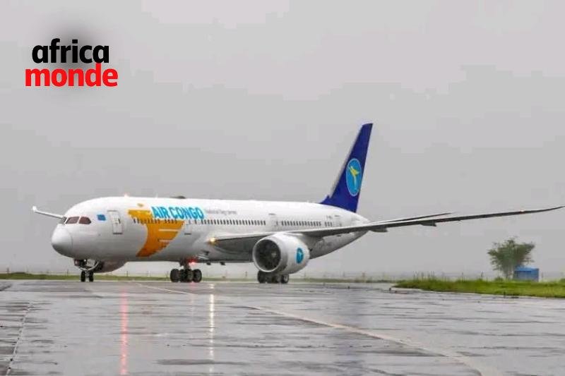 La compagnie aérienne nationale Air Congo franchit une nouvelle étape dans son développement avec l’accueil d’un Boeing 787 Dreamliner