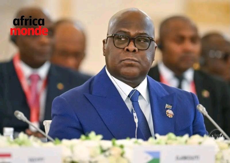 Le président de la République démocratique du Congo, Félix-Antoine Tshisekedi Tshilombo