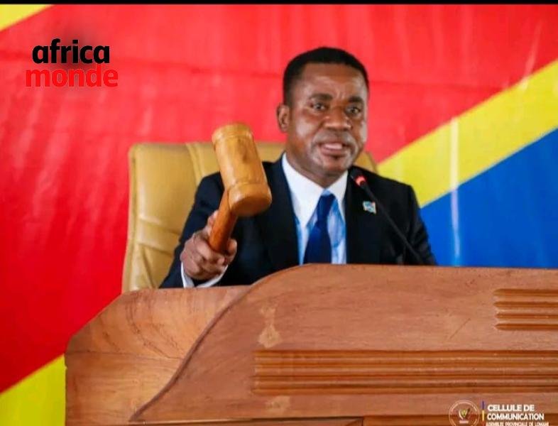 Le Président de l'Assemblée provinciale de Lomami, Patrick Kilolo, Ph droit tiers 
